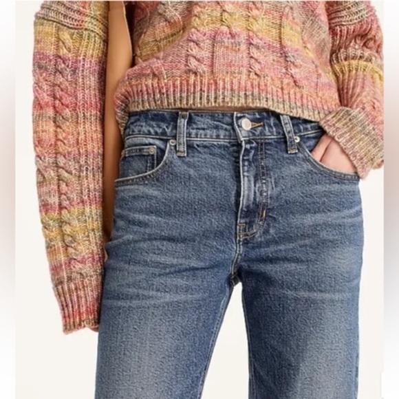 J. Crew Mid-Rise 90’s Classic Straight Jeans NWT - Picture 2 of 8